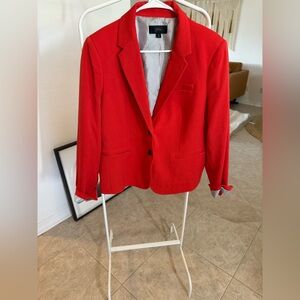 J. Crew Vibrant Orange Blazer